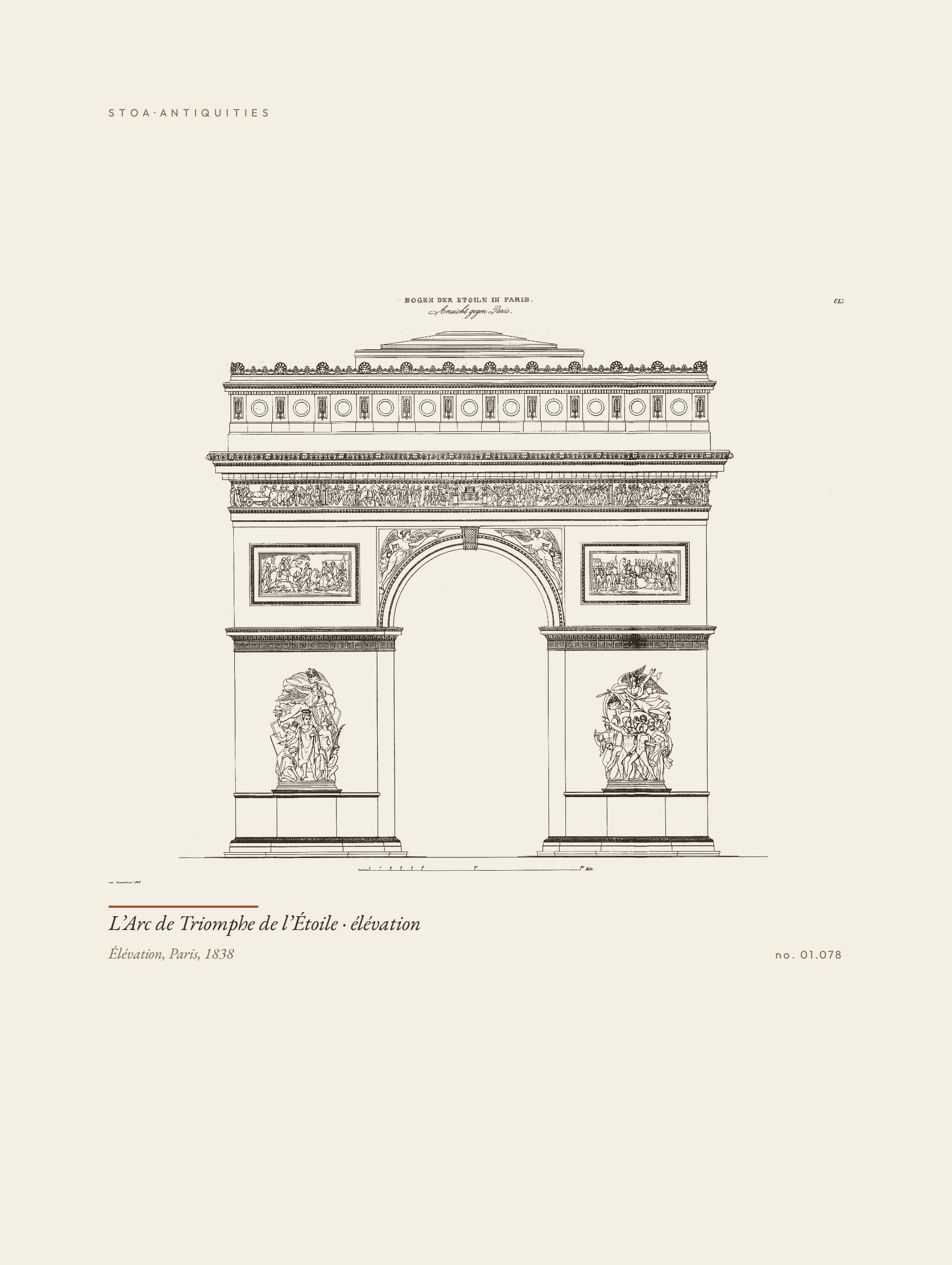 arc de triomphe de l’étoile — architecture