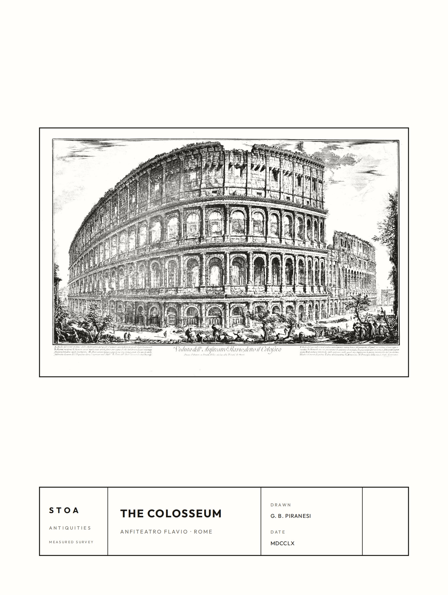 the colosseum — architecture