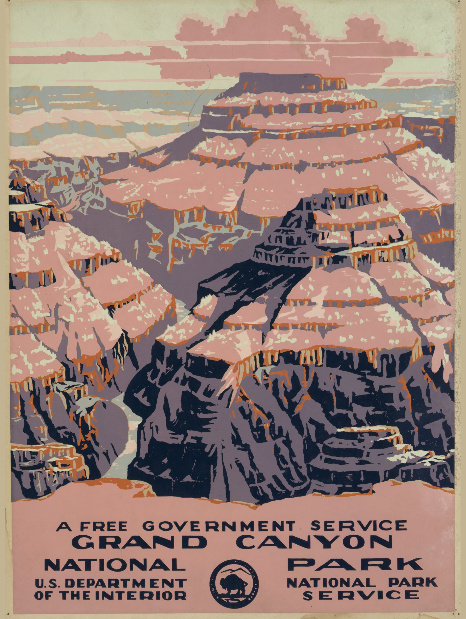 grand canyon national park · silkscreen
