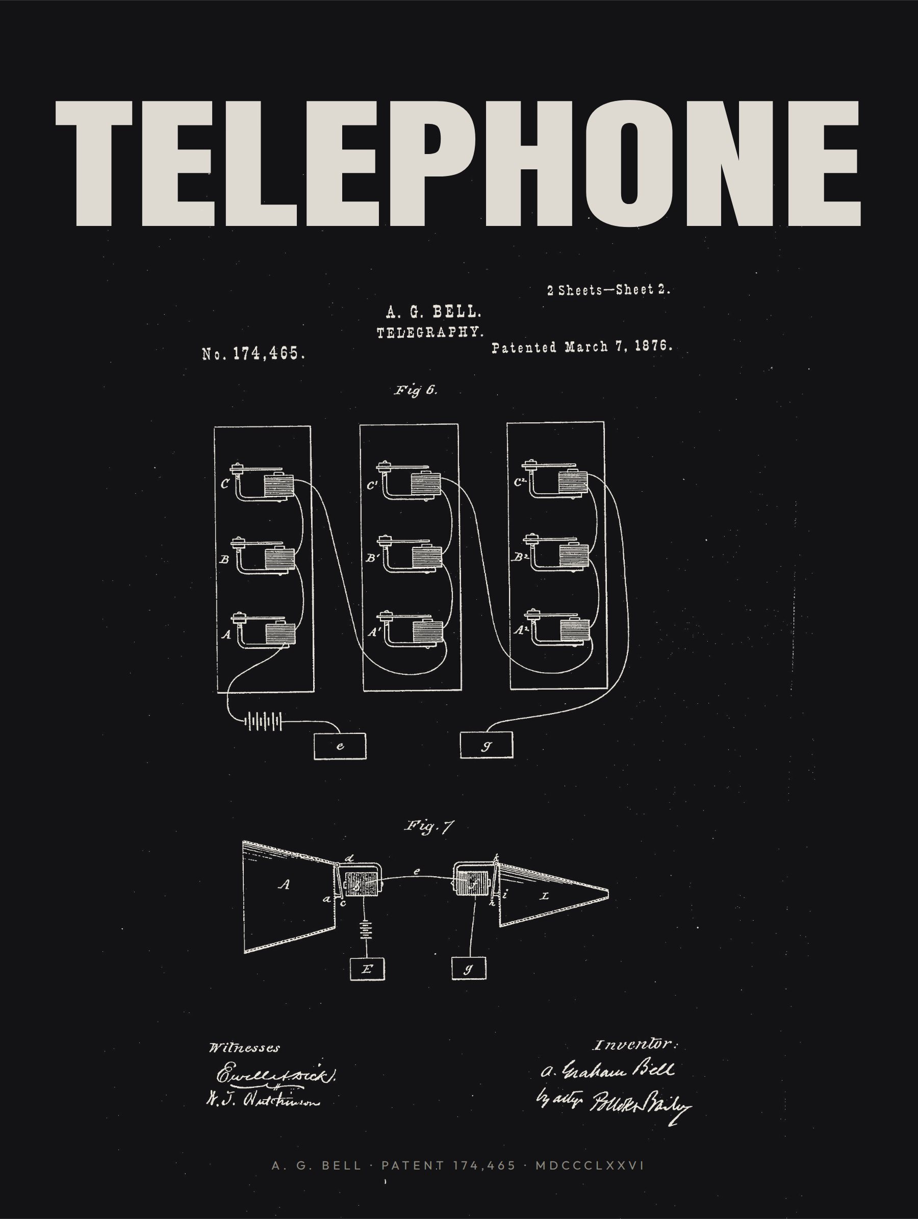 the telephone · second sheet — mechanism