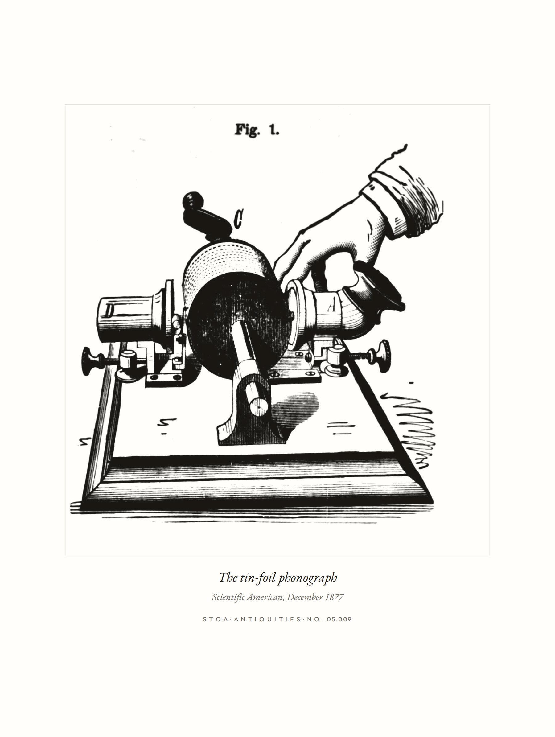 the phonograph — mechanism