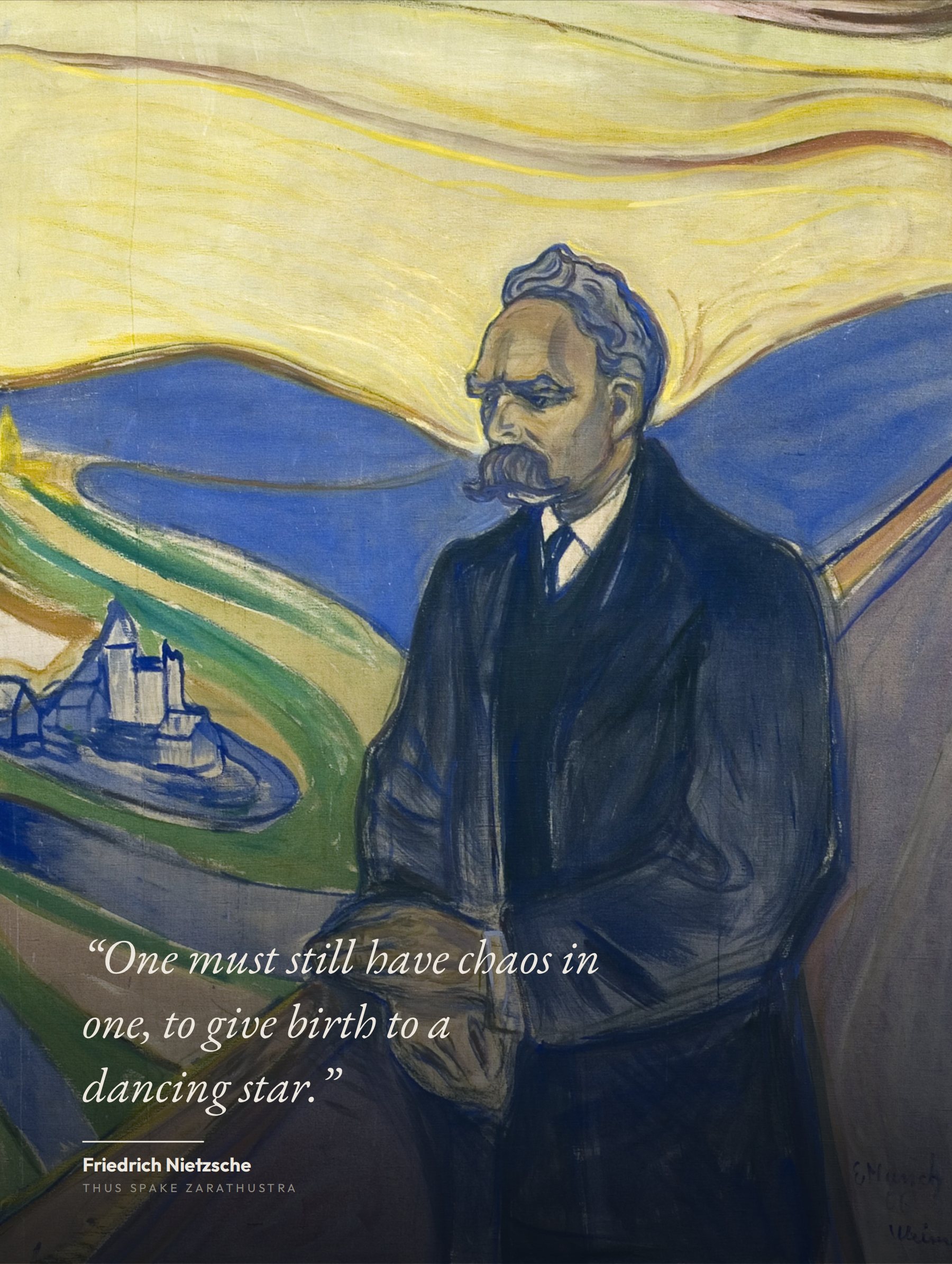 nietzsche · a dancing star — philosophy