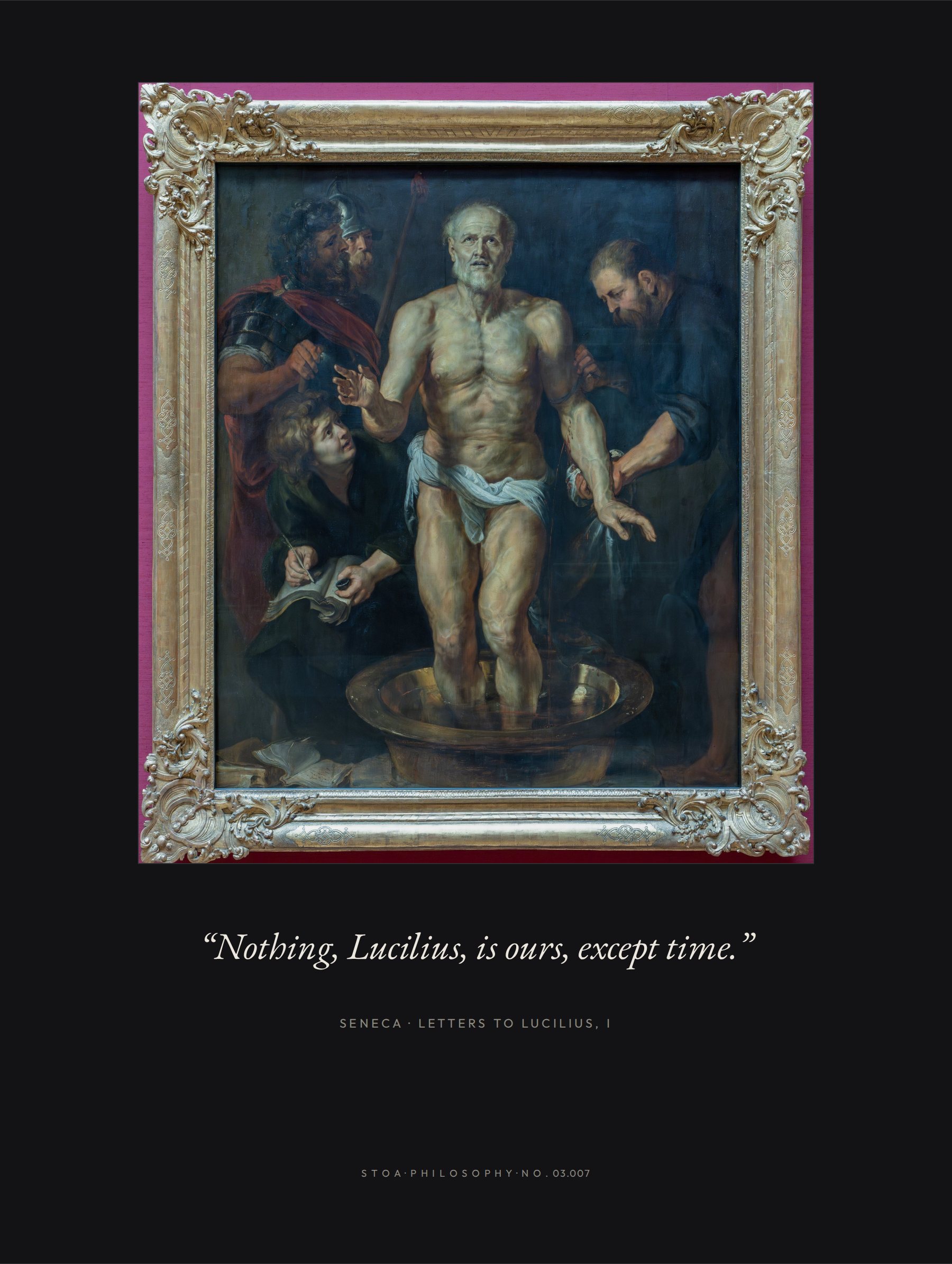 seneca · nothing but time — philosophy